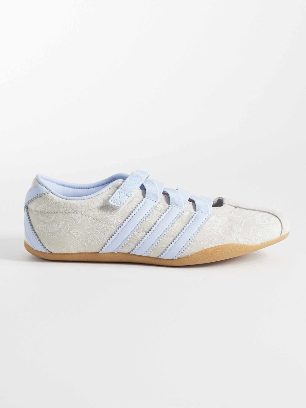 Adidas X Liberty London 9.5 Tokyo Mary Jane Ballet Flat Sneakers Chalk/Crystal